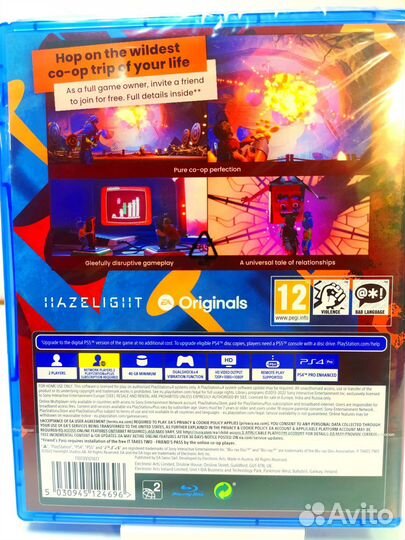 Диск для PS4 It Takes Two (рус) Новый