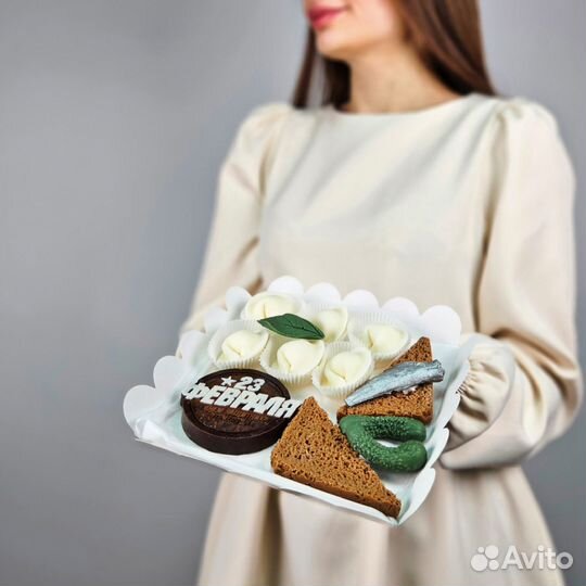 Шоколадный набор / мужской подарок на 23 февраля