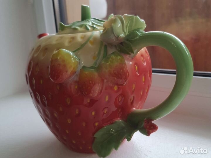 Заварочный чайник Клубника Bassano