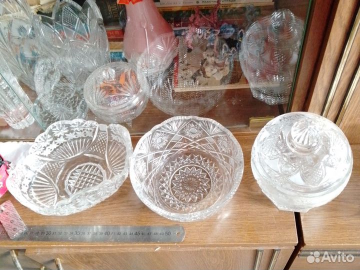 Ваза хрустальная СССР