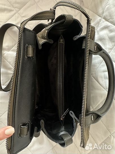 Сумка натуральная кожа эконика