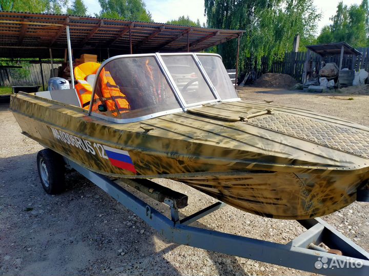 Лодка Казанка 5м2 в комплекте