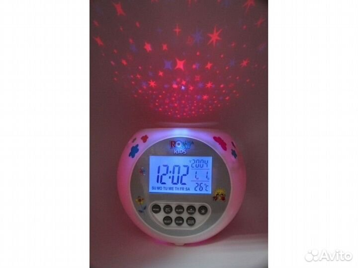 Проектор звёздного неба+часы и совёнок Olly