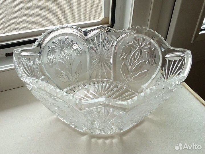 Хрустальная ваза СССР