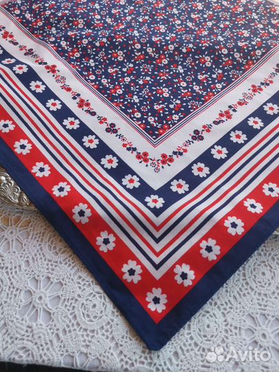 Мини скатерть яркая хлопок