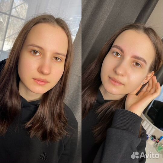Наращивание ресниц, брови
