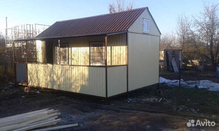 Дачные домики с верандой