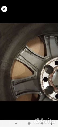 Литые диски r16 с шинами на mercedes