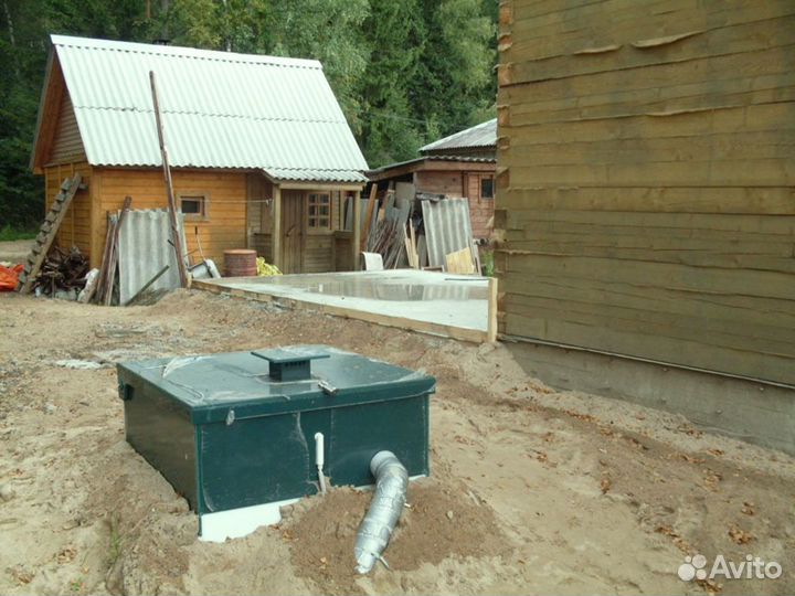 Септик био Кристалл Даолос 8 для дачи