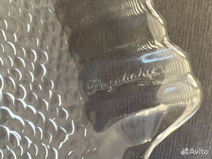 Новое блюдо сервировочное рыба стекло