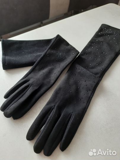 Перчатки длинные