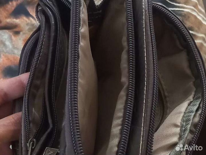 Новая сумка мужская кожа