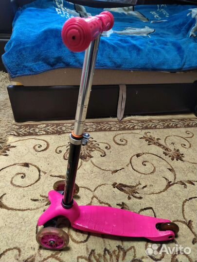 Самокат детский трехколесный бу