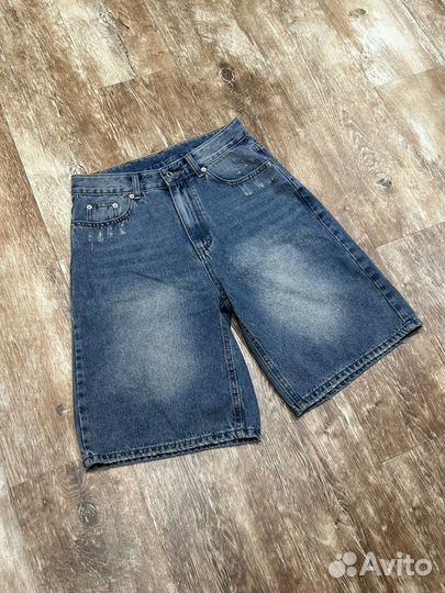 Широкие джинсовые шорты Jorts как Carhartt