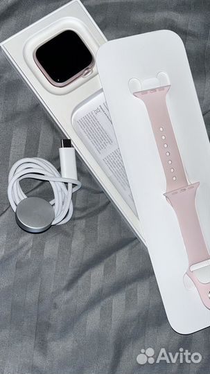 Часы apple watch 9 41 mm pink