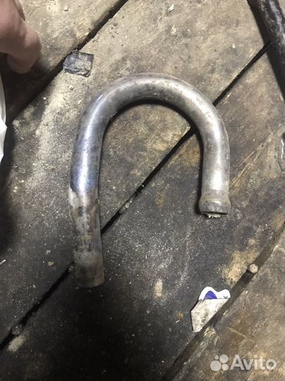 Выхлопное колено мопед зид pilot