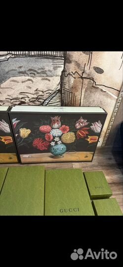 Коробки Gucci,oригинальные с пыльниками