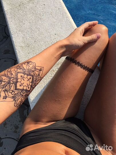 Краснодар мехенди. Роспись хной. Временное тату