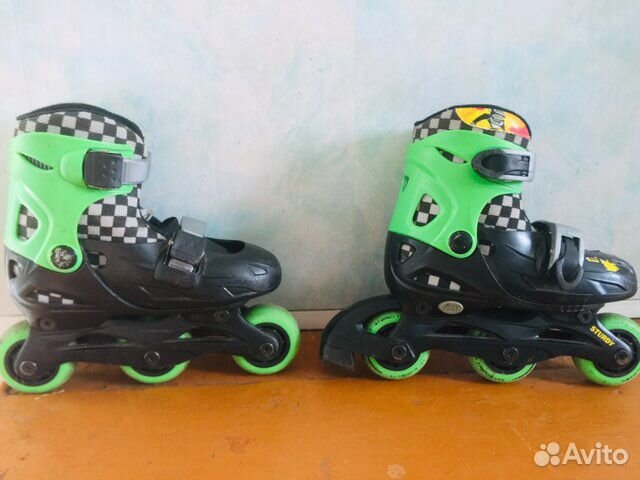 Роликовые коньки детские раздвижные