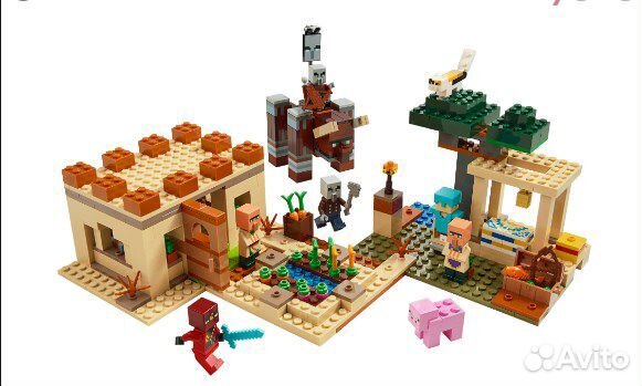Конструктор Майнкрафт 11477 Патруль разбойников (M