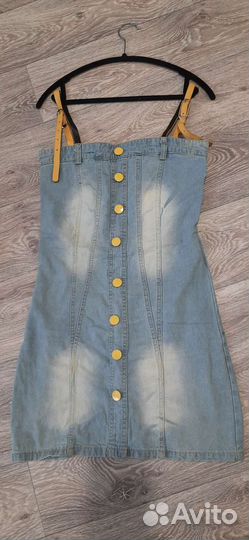 Джинсовый сарафан