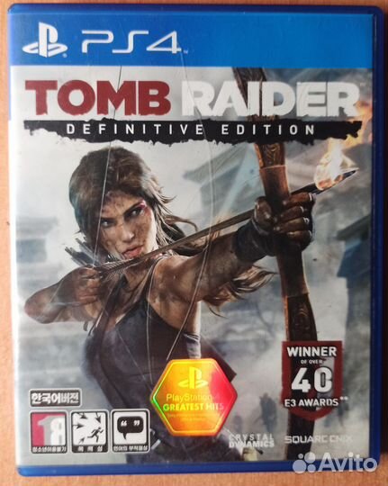 Игра ps4 Tomb Raider definitive edition