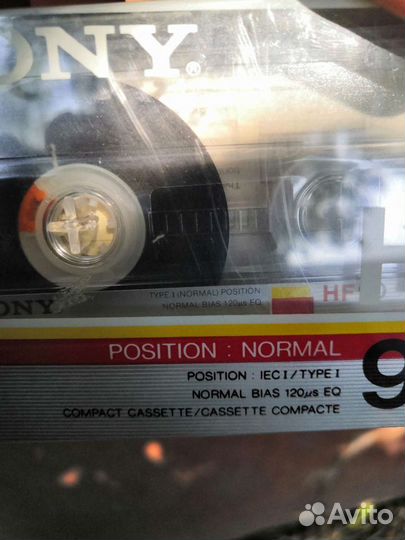 Аудиокассеты новые Sony. цена за 1 штуку