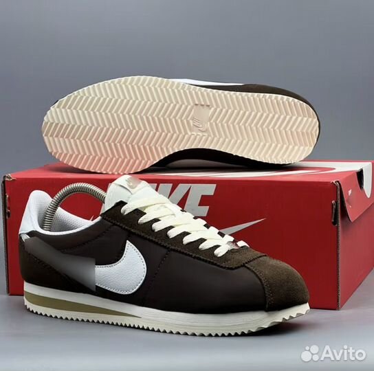 Кроссовки Nike cortez Brown