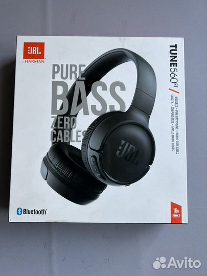 Наушники беспроводные JBL 560 черные оригинал