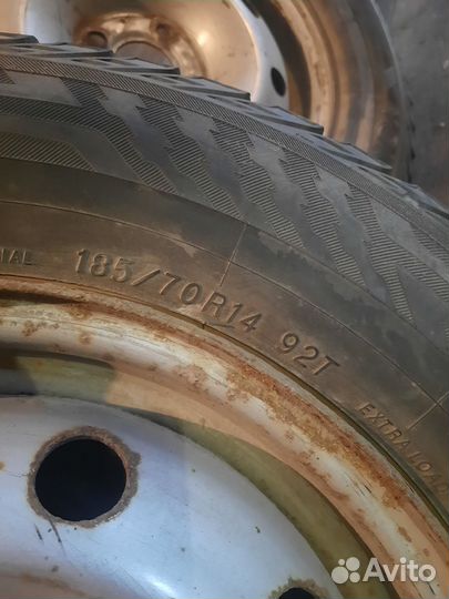 Зимняя резина с дисками r14