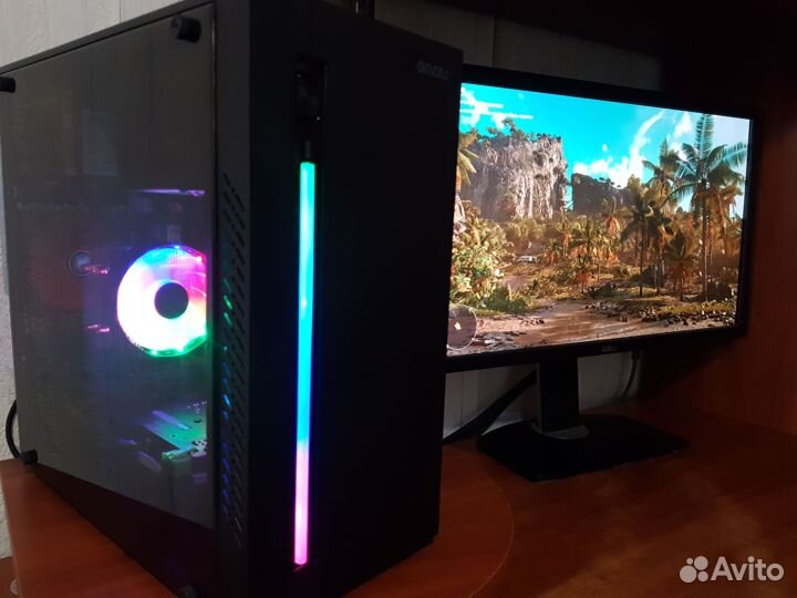 Игровой пк Intel 10/20 ядер/32gb/GTX 1060/SSD 256
