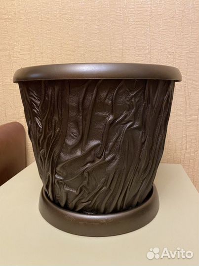 Горшки/кашпо цветочные на заказ из кожи