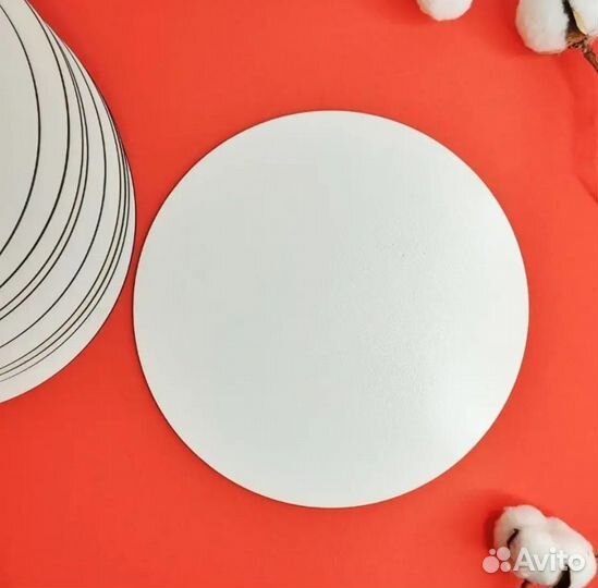 Круглая подложка для торта 30 см, усиленная