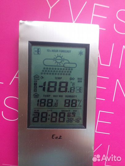 Часы с метеостанцией Ea2 AL803