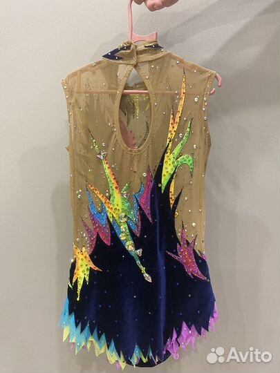 Купальник для художественной гимнастики 7-9 лет