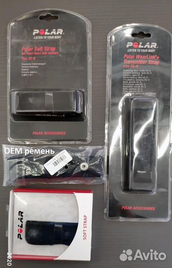 Нагрудный ремень для пульсометров Polar / Garmin