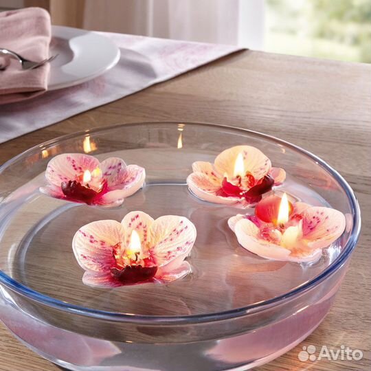 Французские плавающие свечи бренд Le Chat