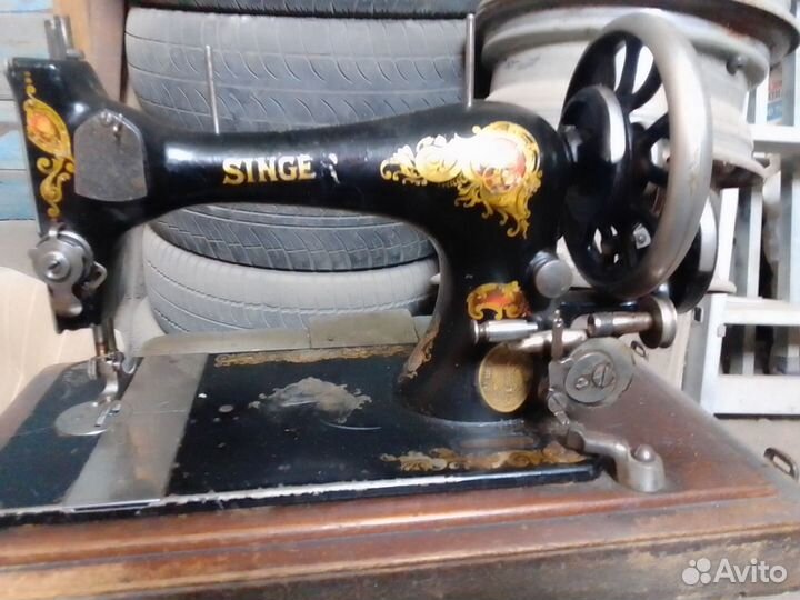 Старинные Швейные машинки Зингер