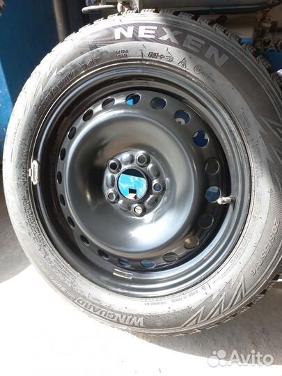 Колесо 205 55 r16 шипованное