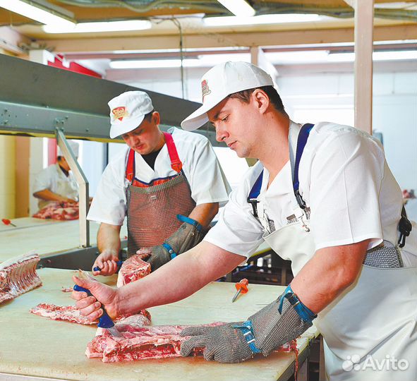 Разнорабочие на мясокомбинат,вахта с проживанием