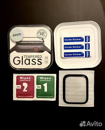 Защитное стекло для часов apple watch 44мм