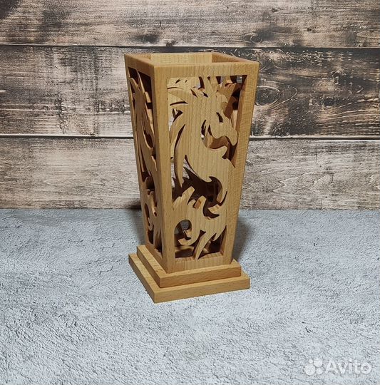 Ваза из дерева (Бук)