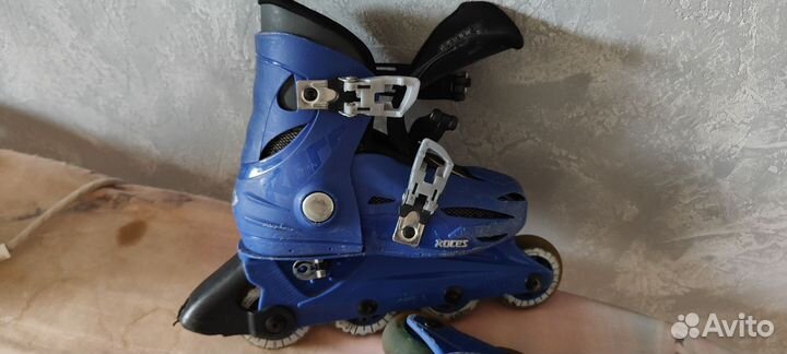 Ролики с защитой и шлемом