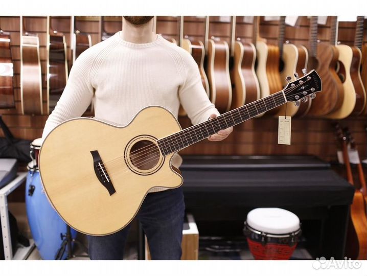 Parkwood P670 - Электро-акустическая гитара, с выр