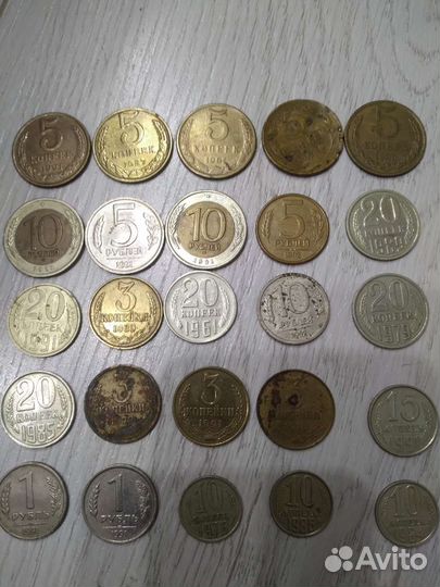 Старые монеты СССР