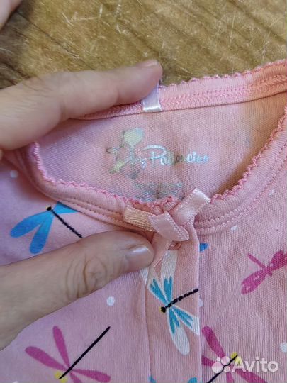 Боди песочник 74 новый девочка