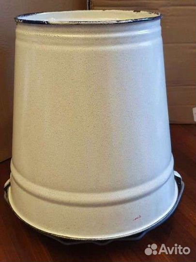 Ведро эмалированное новое