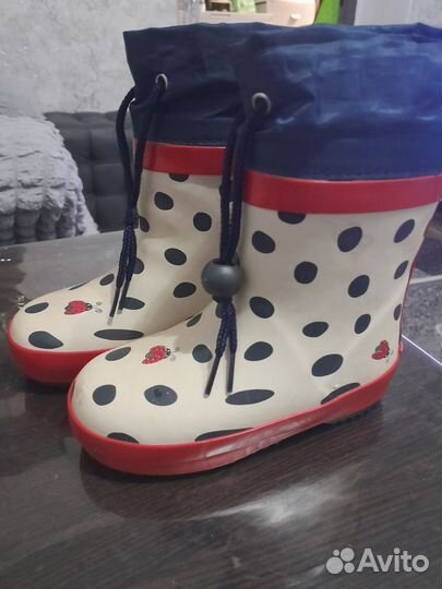 Резиновые сапоги детские 23 размер