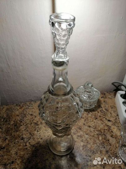 Графин+ бакалы для мартини 5 шт