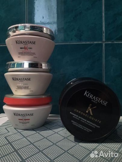 Kerastase / lancome маска/ estee lauder крем